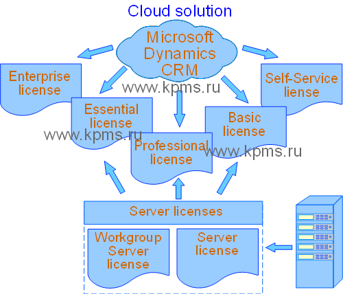 Dynamics CRM licenses