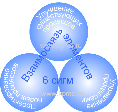 элементы 6 сигм